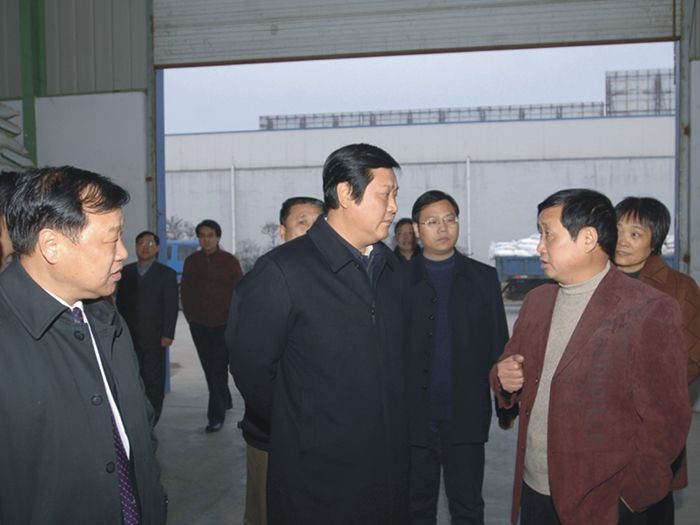 鄭州市市長趙建才到猫咪官网在线观看指導工作